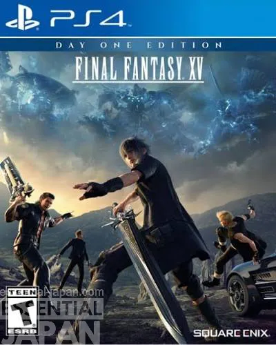 Final Fantasy XV ps4 cover
