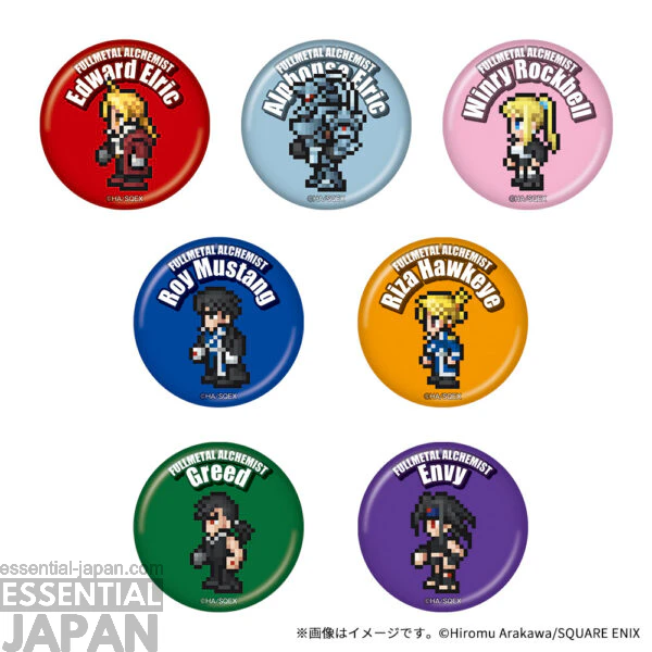 Fullmetal Alchemist Dot Art Collection 2