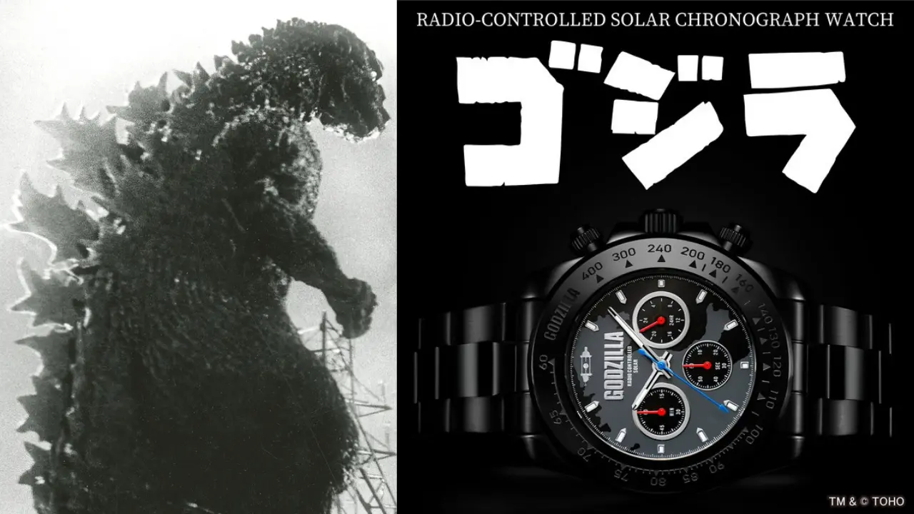 Godzilla Radio Solar Chronograph watch 0