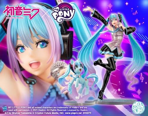 Hatsune Miku feat. MY LITTLE PONY BISHOUJO STATUE