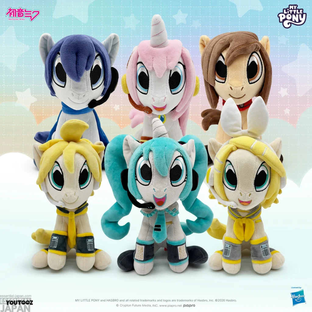 Hatsune Miku x My Little Pony Plushies 19
