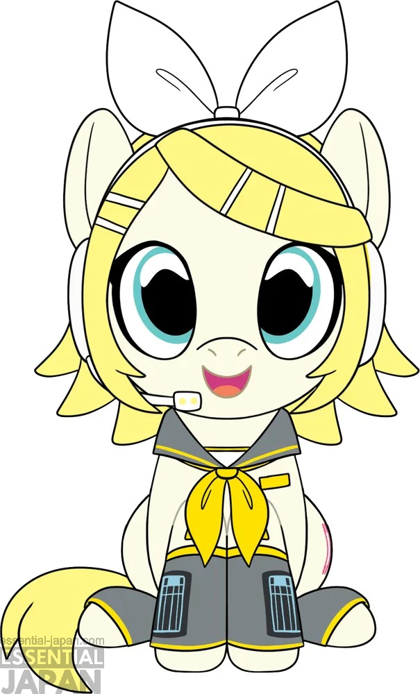 Hatsune Miku x My Little Pony Plushies 7