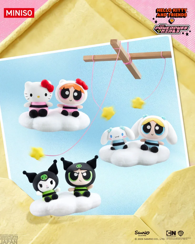 Hello Kitty x Powerpuff Girls Miniso Merch Collab 5