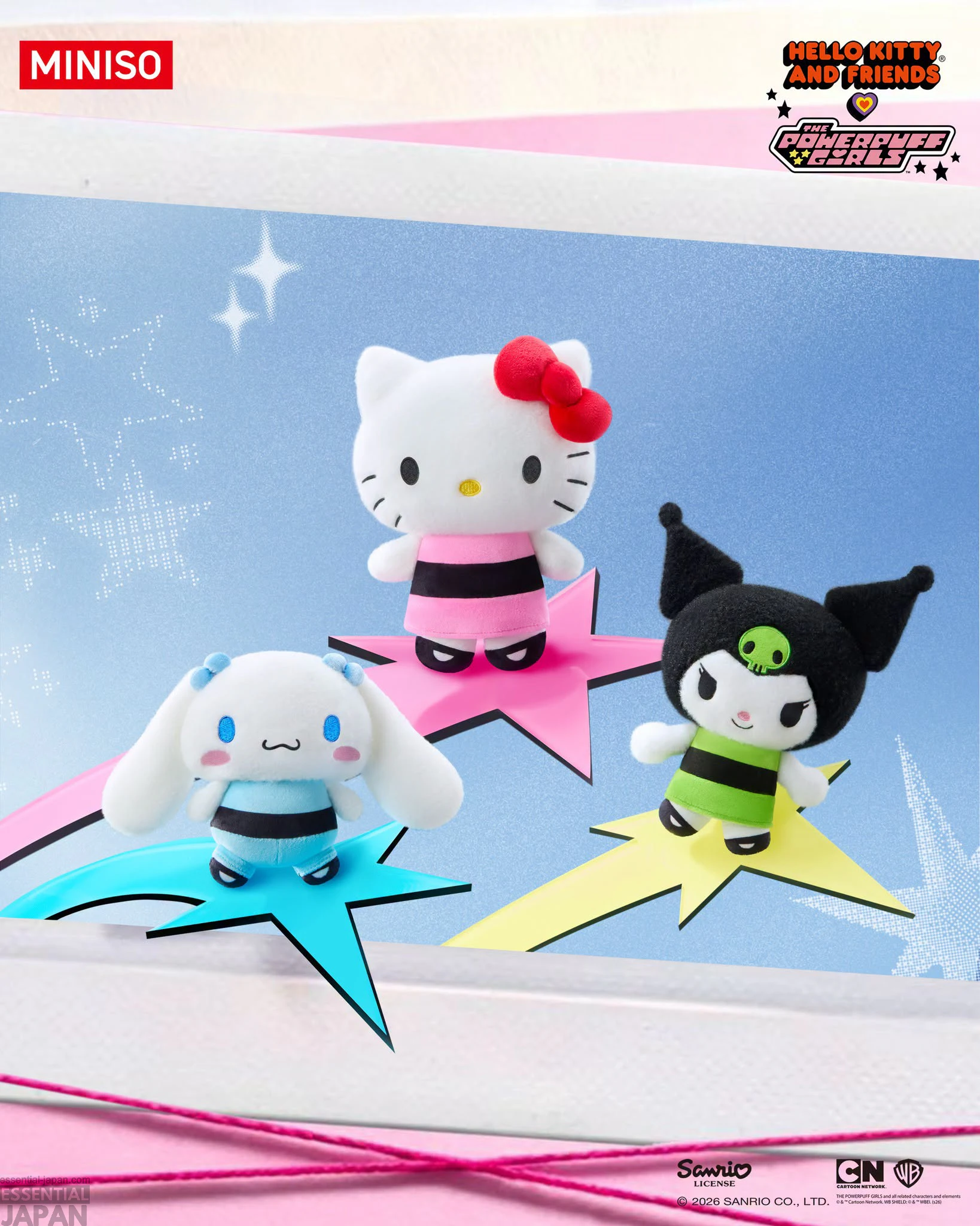 Hello Kitty x Powerpuff Girls Miniso Merch Collab 7