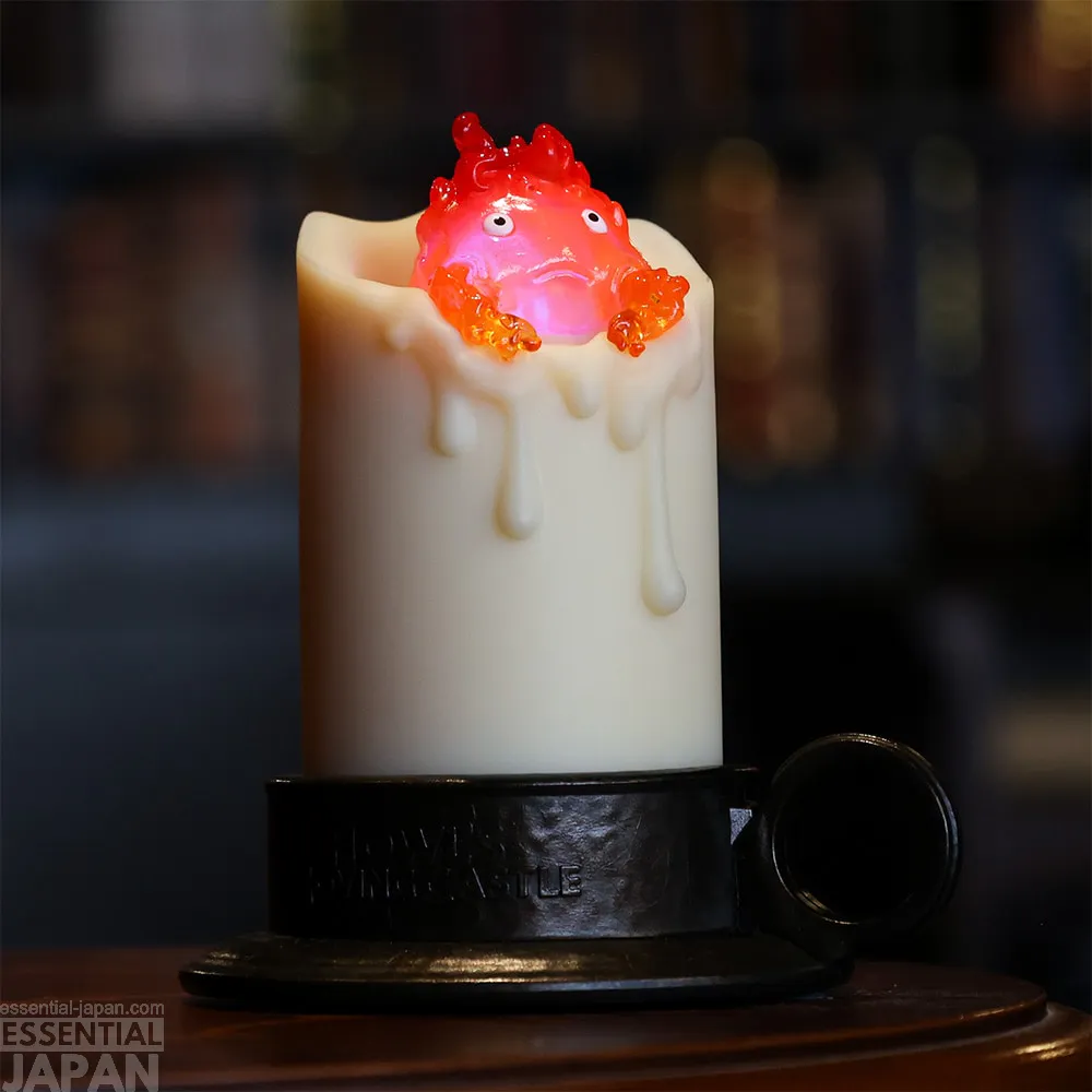 Howl's Moving Castle Calcifer Flickering Candle Light 10