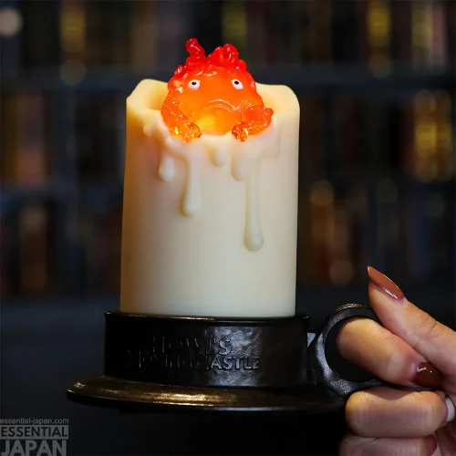 Howl's Moving Castle Calcifer Flickering Candle Light 11
