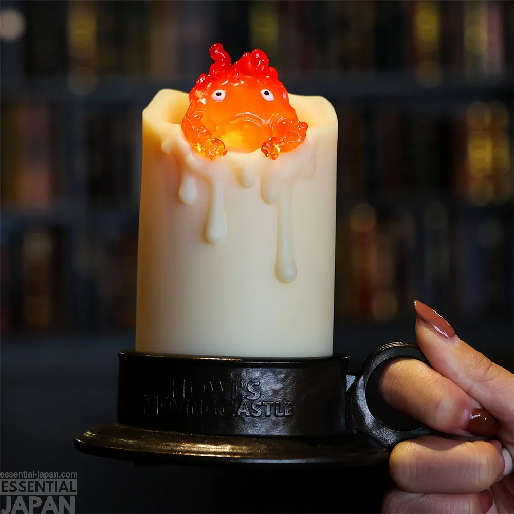 Howl's Moving Castle Calcifer Flickering Candle Light 11