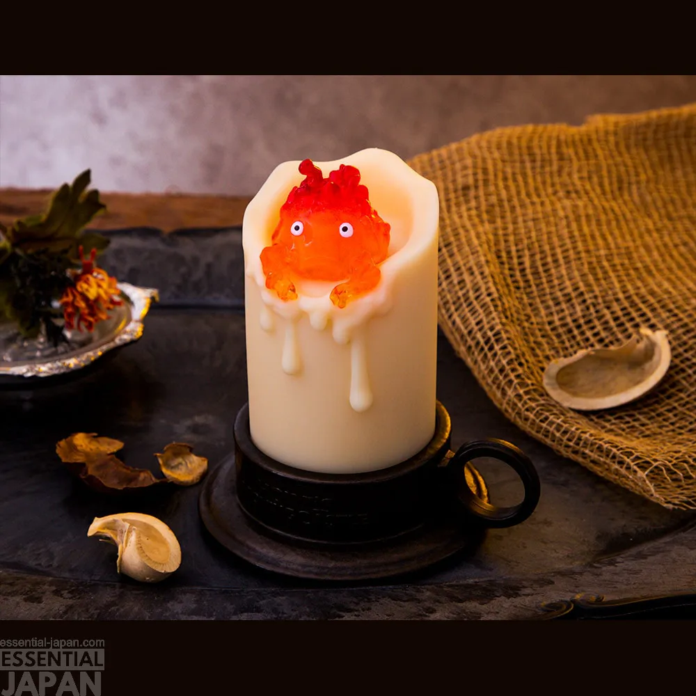 Howl's Moving Castle Calcifer Flickering Candle Light 5