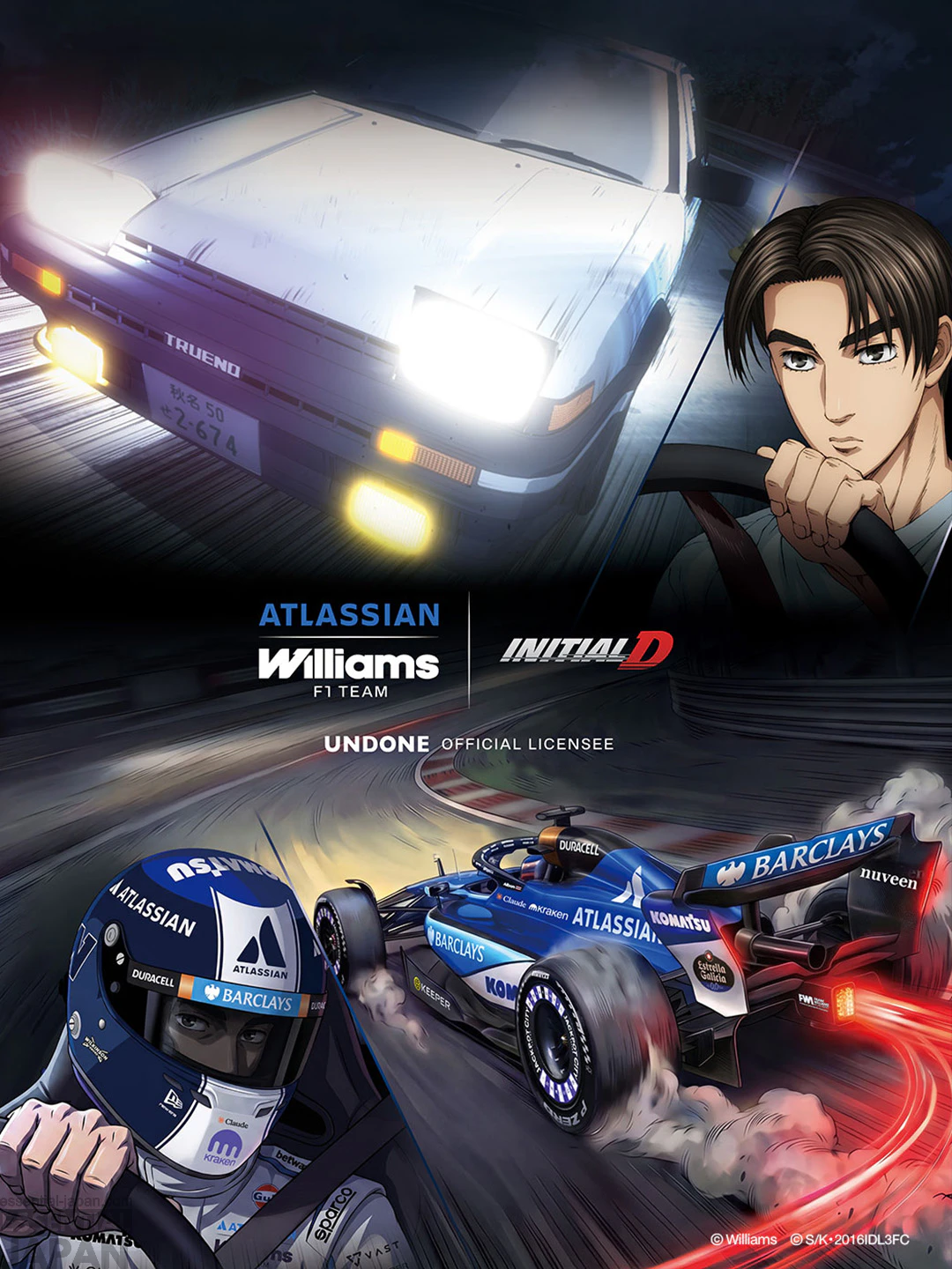 Initial D Official F1 Collab 2