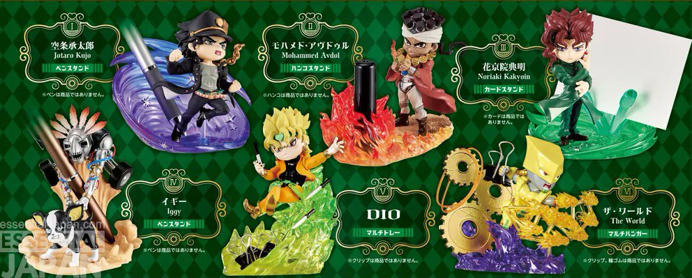 JoJo’s Bizarre Adventure Stardust Crusaders STAND on DESK Final Battle 1