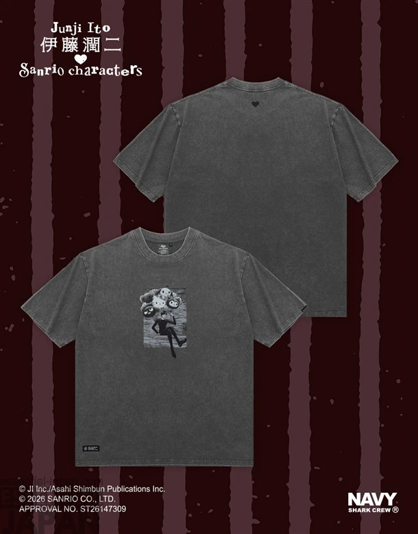 Junji Ito x Sanrio Clothing Collab 20