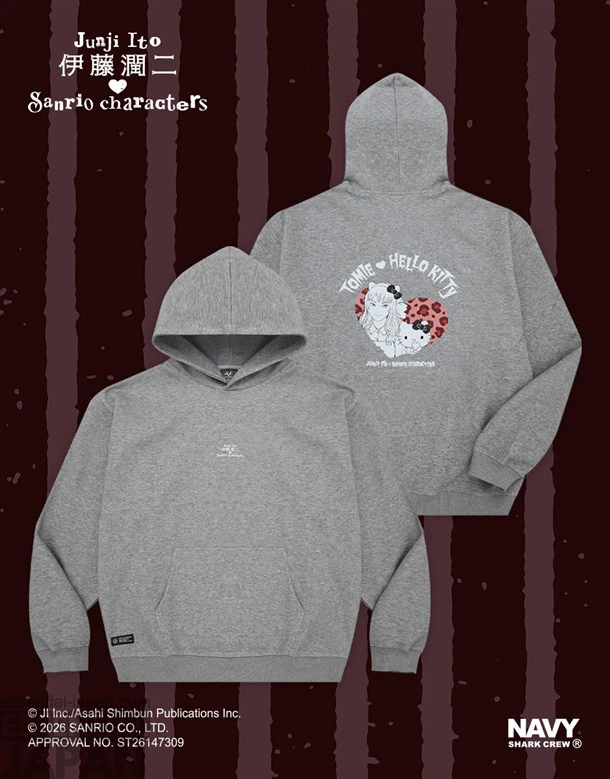 Junji Ito x Sanrio Clothing Collab 23