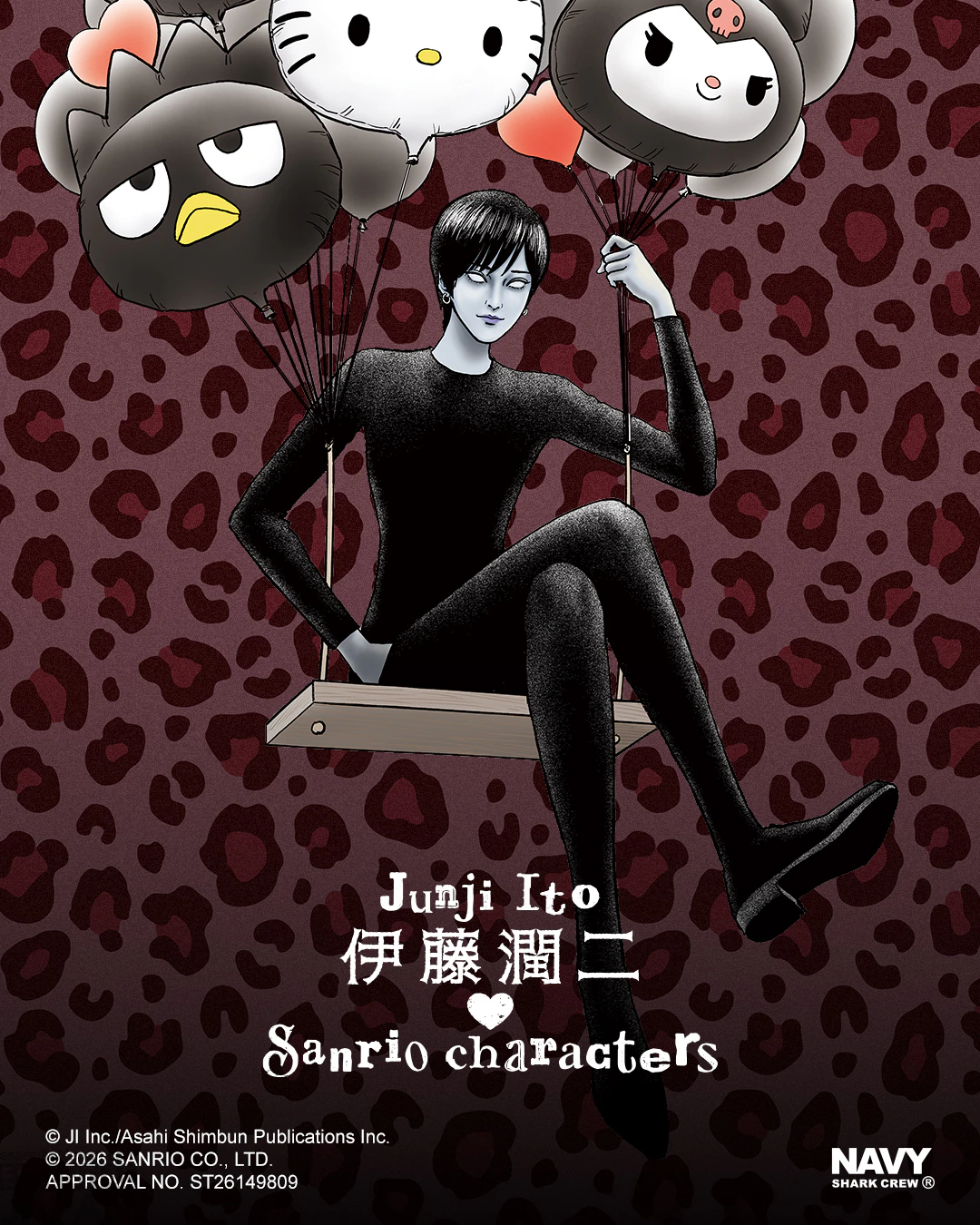 Junji Ito x Sanrio Clothing Collab 35