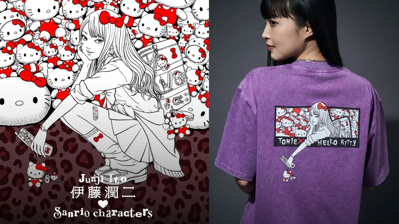 Junji Ito x Sanrio Clothing Collab Main