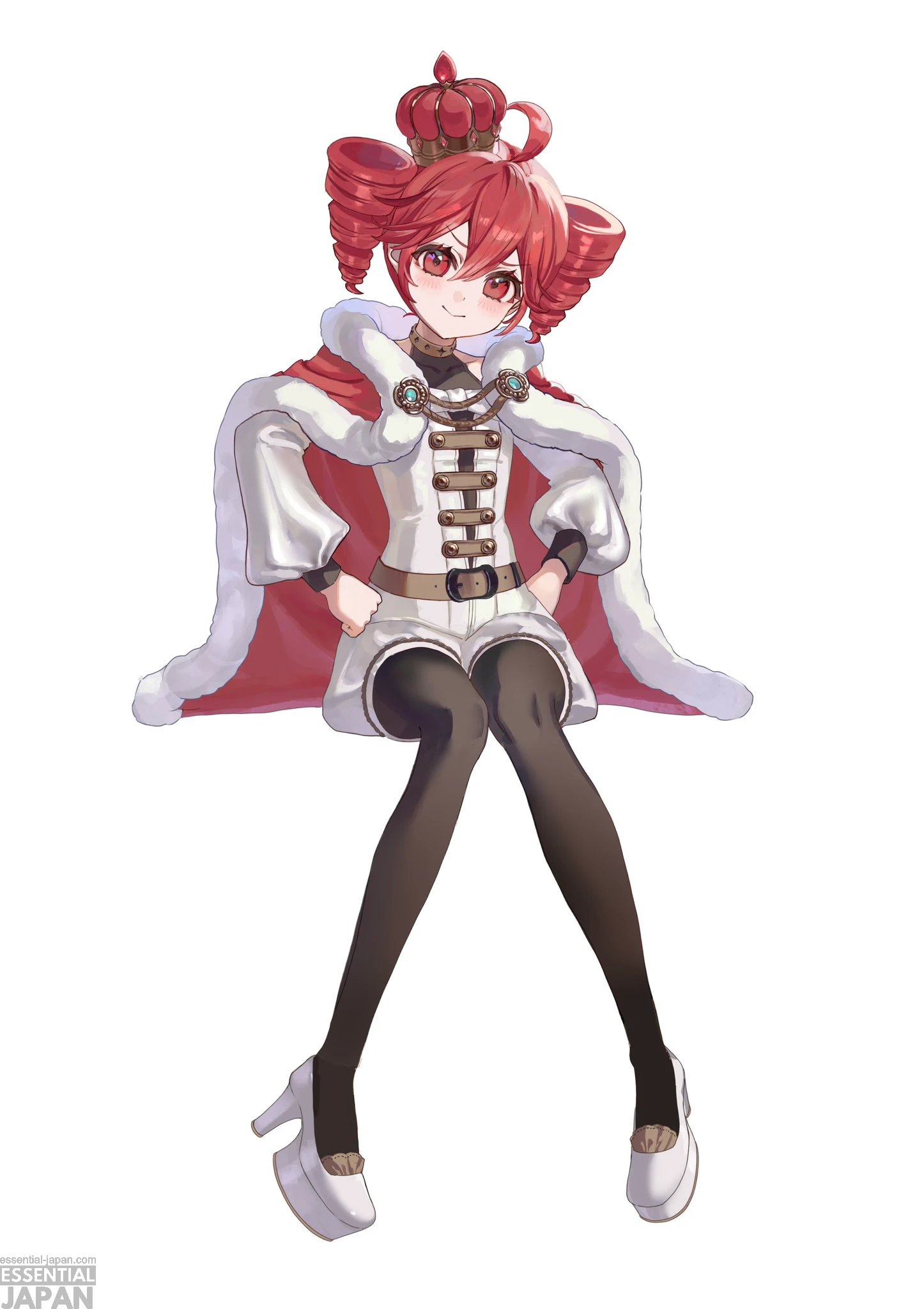 Kasane Teto King Illustration