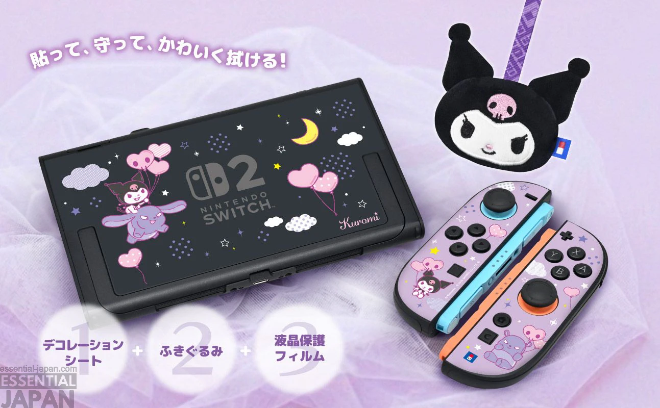 Kuromi x Hori Controller & Accessories 13