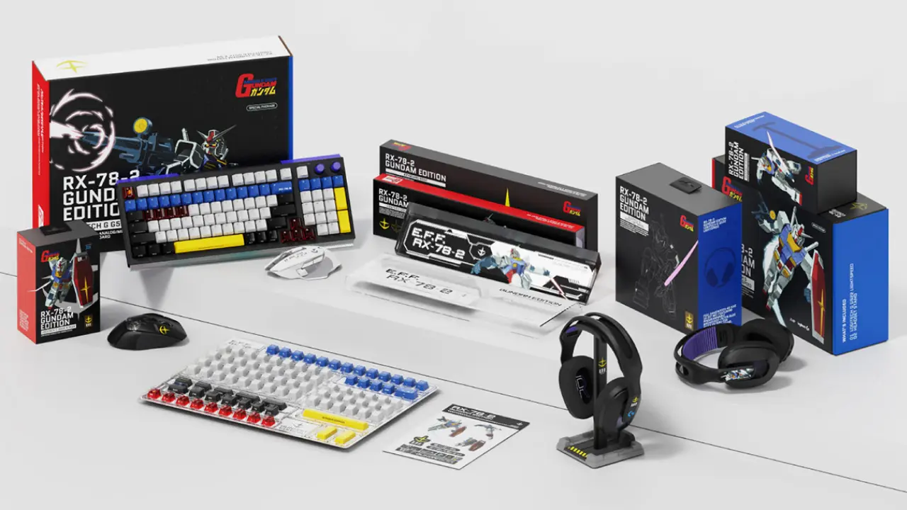 Logitech Exclusive Gundam Gaming Collab Collection