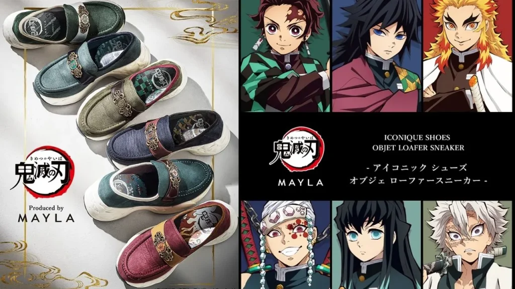 MAYLA x Demon Slayer Loafer Sneakers Main