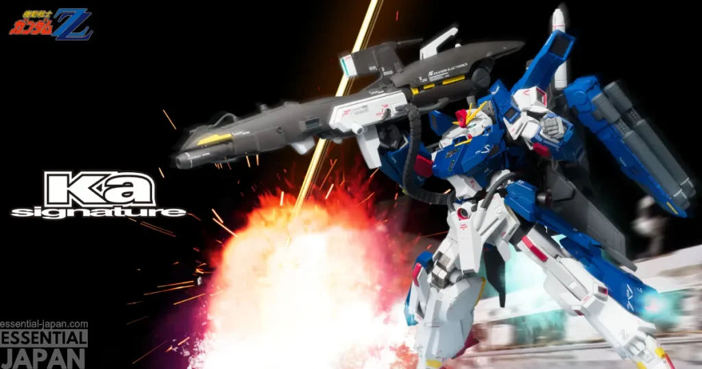 METAL ROBOT SPIRITS (Ka signature) Full Armor Parts Set for Enhanced ZZ Gundam 1