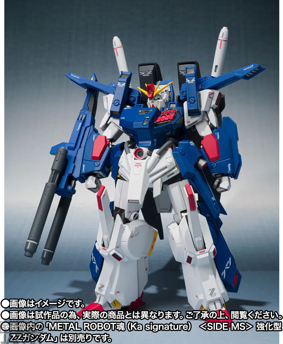 Bandai Fully Unveils ZZ Gundam's New METAL ROBOT SPIRITS Upgrade Set