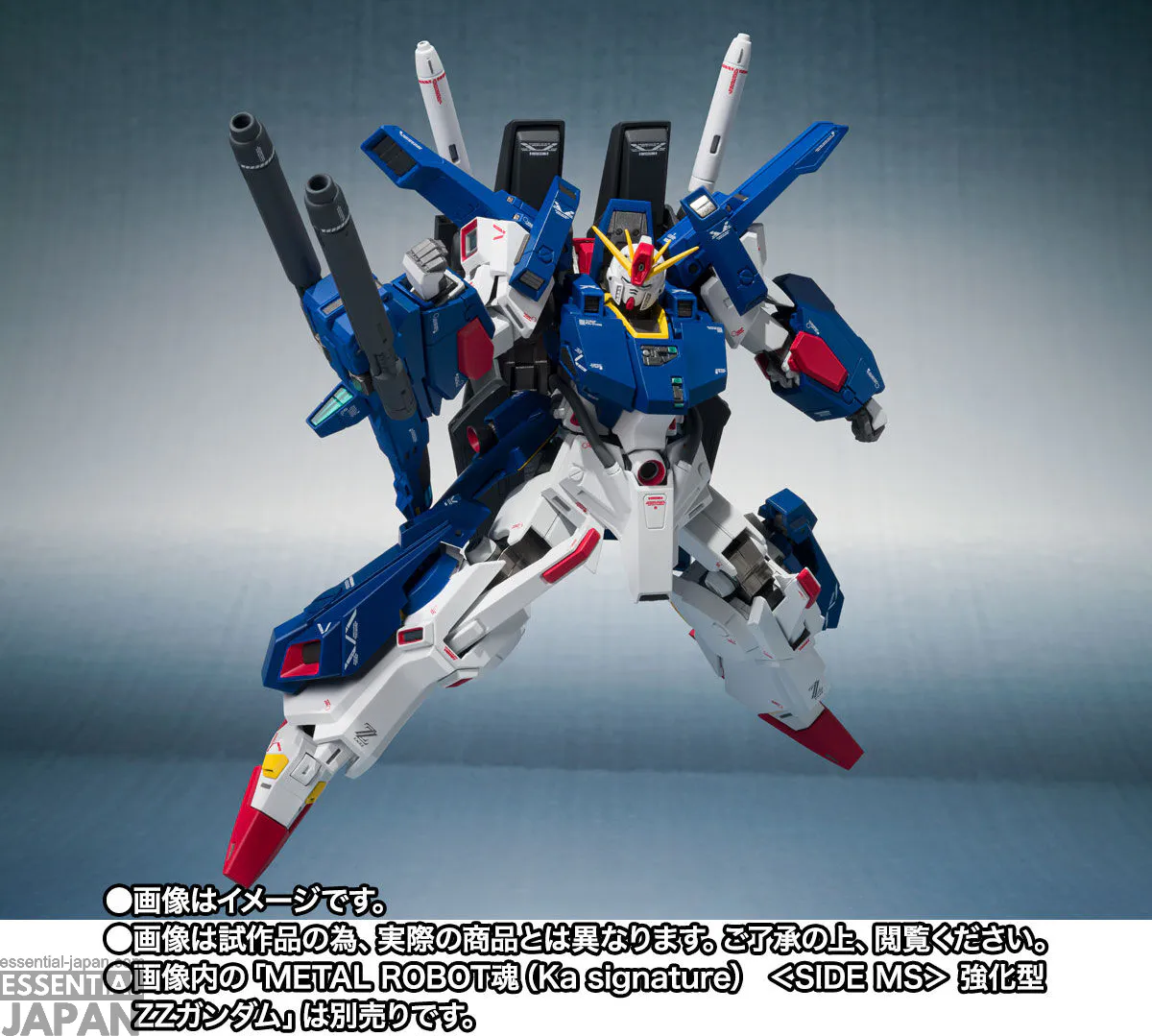 METAL ROBOT SPIRITS (Ka signature) Full Armor Parts Set for Enhanced ZZ Gundam 6
