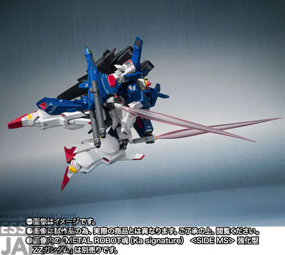METAL ROBOT SPIRITS (Ka signature) Full Armor Parts Set for Enhanced ZZ Gundam 7