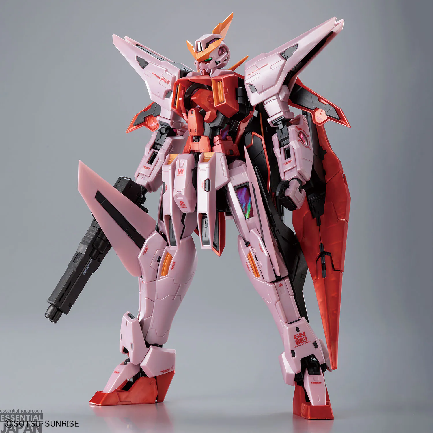MG 1100 Gundam Kyrios (Trans Am Mode) [Metallic Gloss Injection] 08