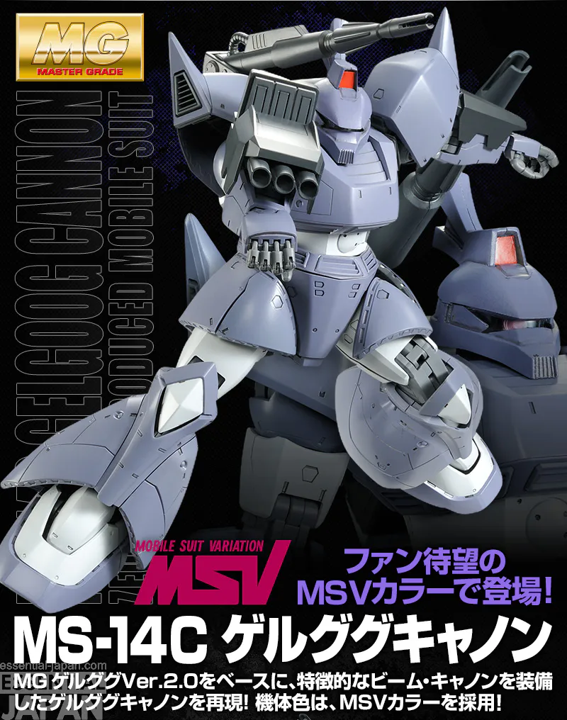 MG 1100 MS 14C Gelgoog Cannon (MSV Color) 11