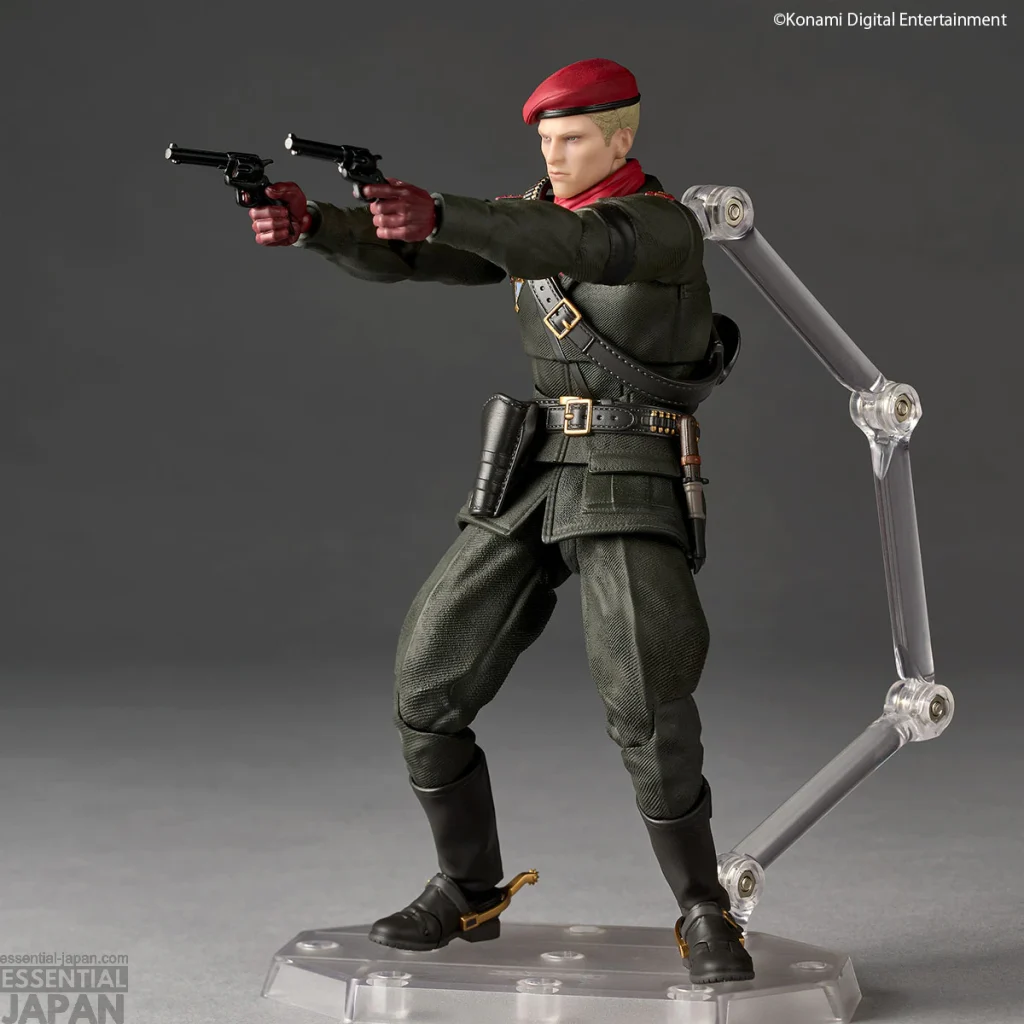 Metal Gear Solid Kaiyodo Revoltech Amazing Yamaguchi Revolver Ocelot Figure 1