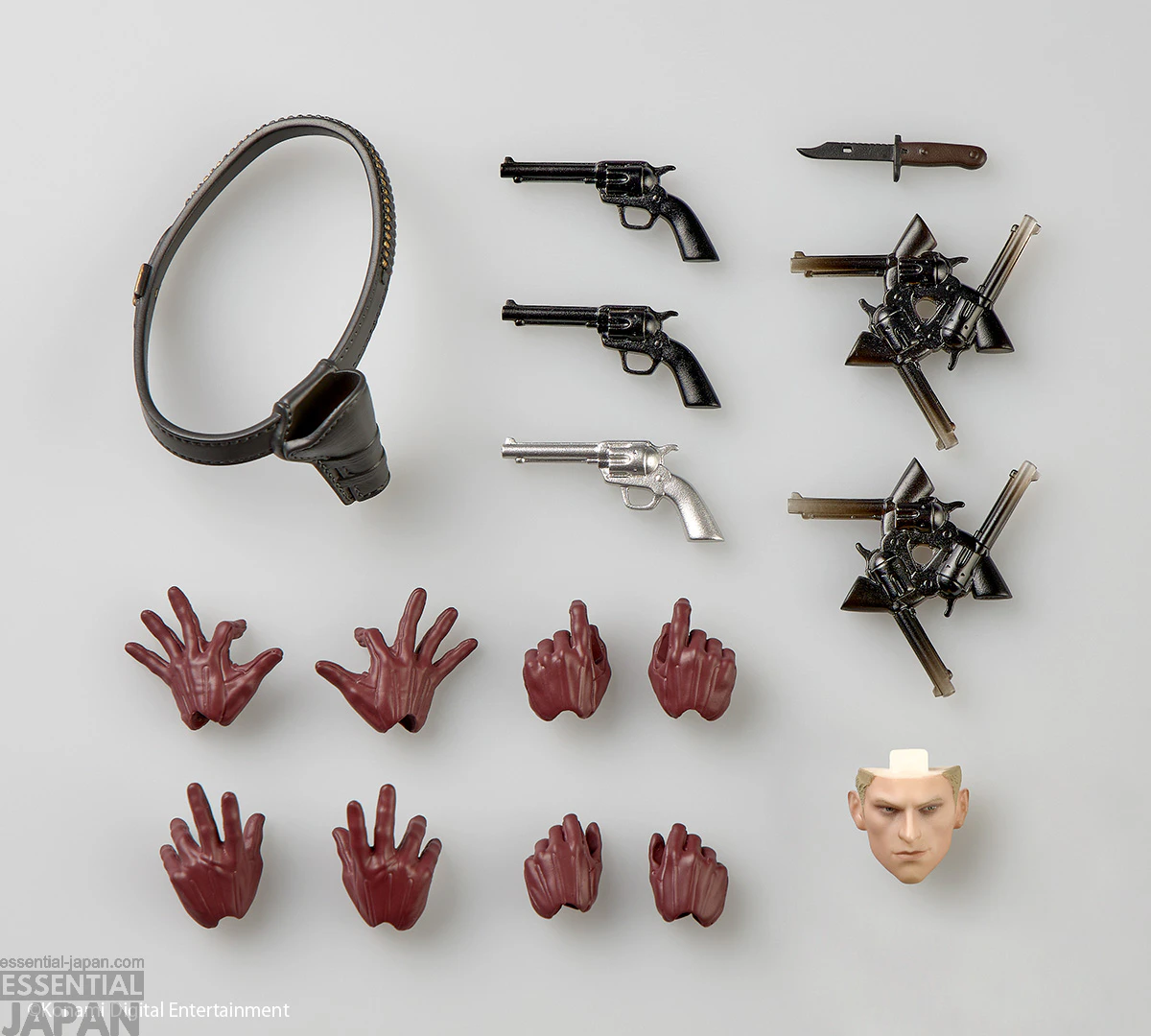 Metal Gear Solid Kaiyodo Revoltech Amazing Yamaguchi Revolver Ocelot Figure 10