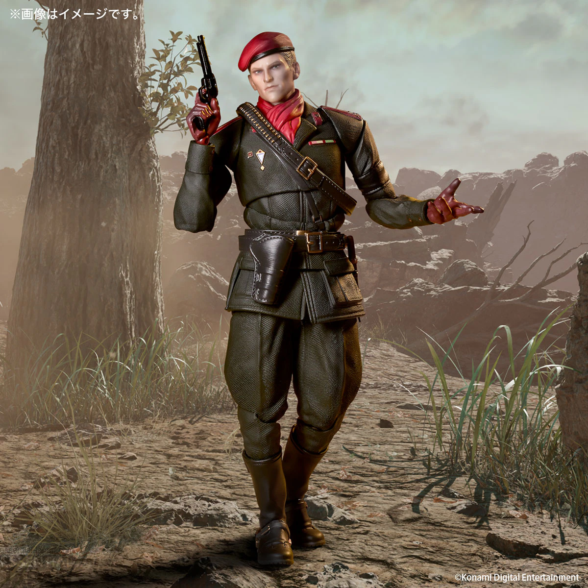 Metal Gear Solid Kaiyodo Revoltech Amazing Yamaguchi Revolver Ocelot Figure 11