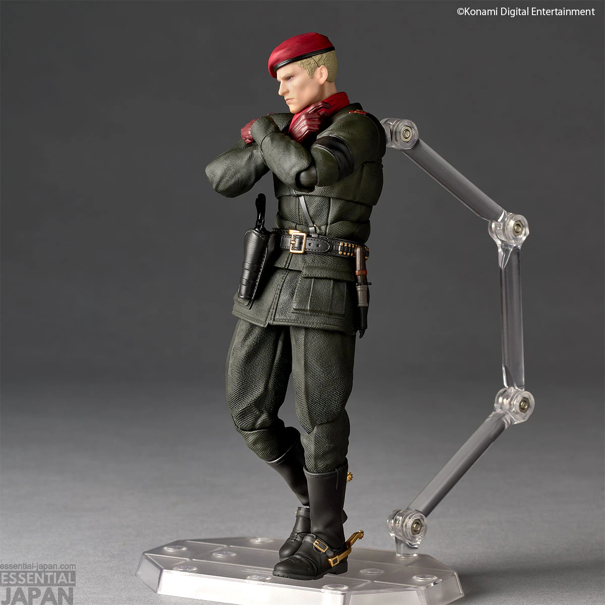 Metal Gear Solid Kaiyodo Revoltech Amazing Yamaguchi Revolver Ocelot Figure 12