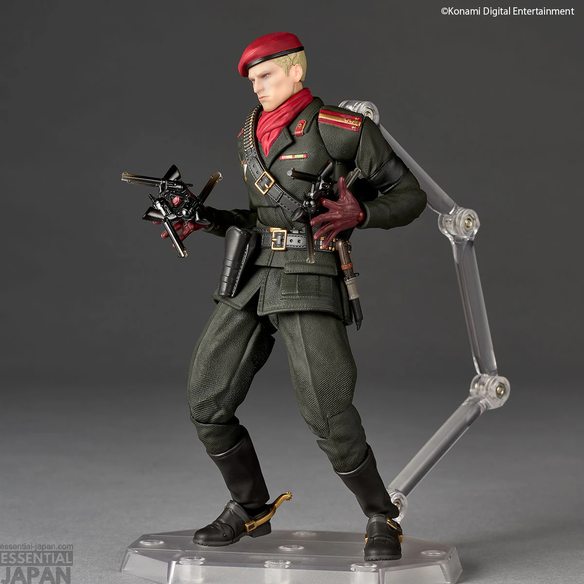 Metal Gear Solid Kaiyodo Revoltech Amazing Yamaguchi Revolver Ocelot Figure 2
