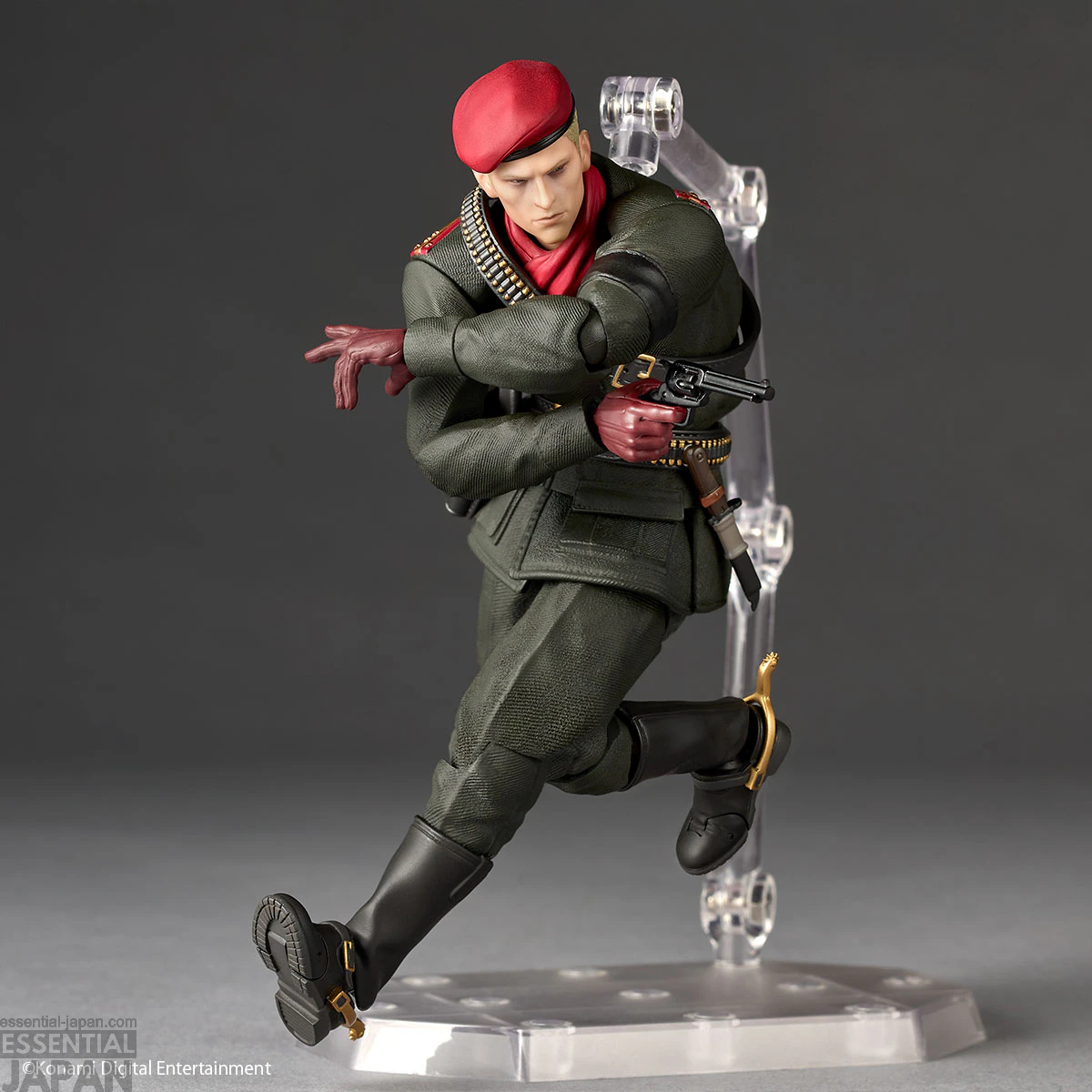Metal Gear Solid Kaiyodo Revoltech Amazing Yamaguchi Revolver Ocelot Figure 3