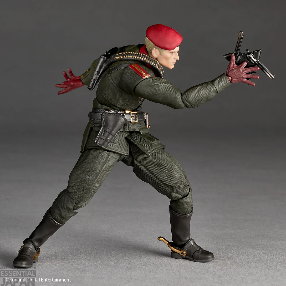 Metal Gear Solid Kaiyodo Revoltech Amazing Yamaguchi Revolver Ocelot Figure 4