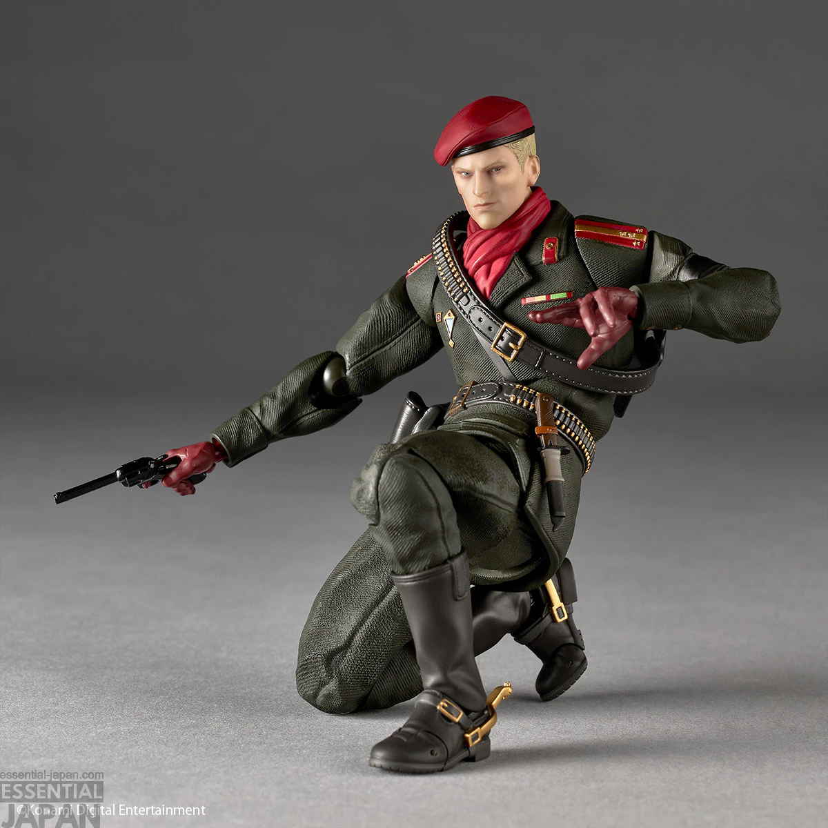 Metal Gear Solid Kaiyodo Revoltech Amazing Yamaguchi Revolver Ocelot Figure 6