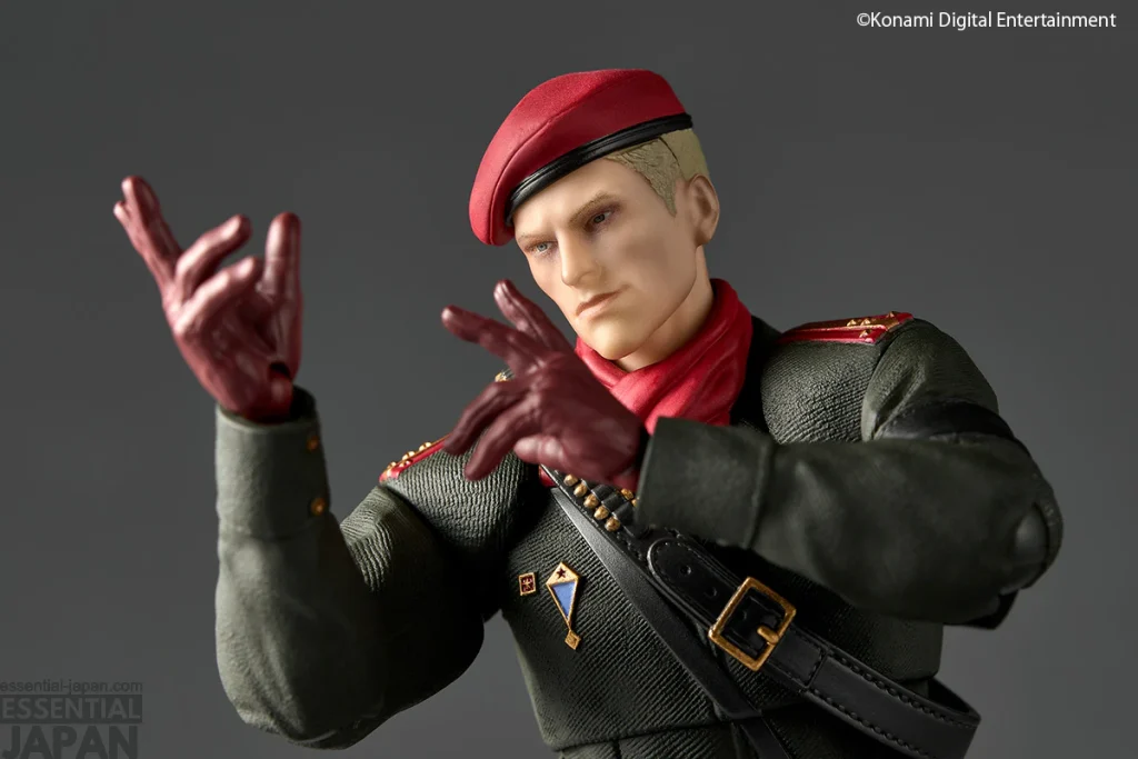 Metal Gear Solid Kaiyodo Revoltech Amazing Yamaguchi Revolver Ocelot Figure 9