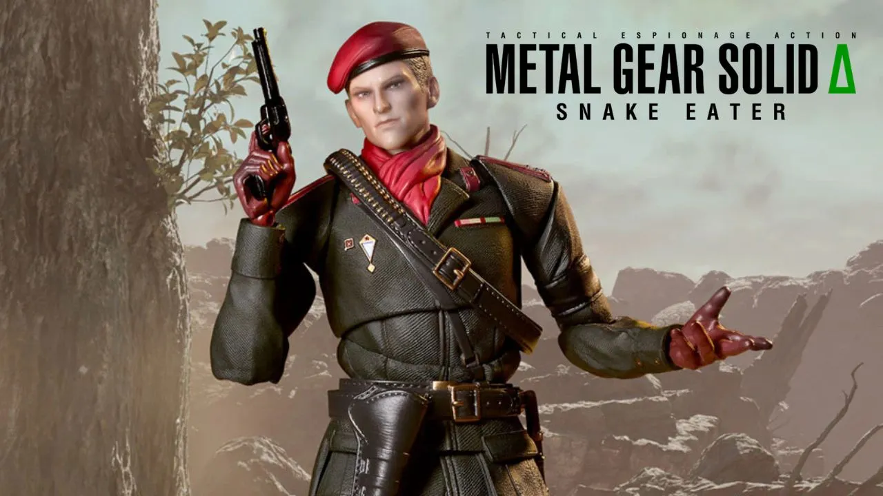 Metal Gear Solid Kaiyodo Revoltech Amazing Yamaguchi Revolver Ocelot Figure Main
