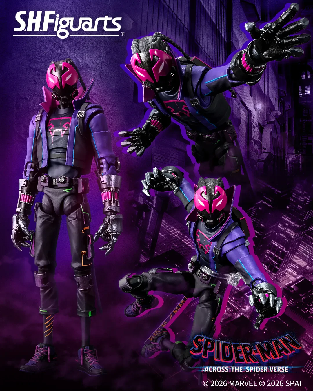 Miles G. Morales Spider Man 42 MILES ON THE PROWLER'S PATH S.H.Figuarts 2