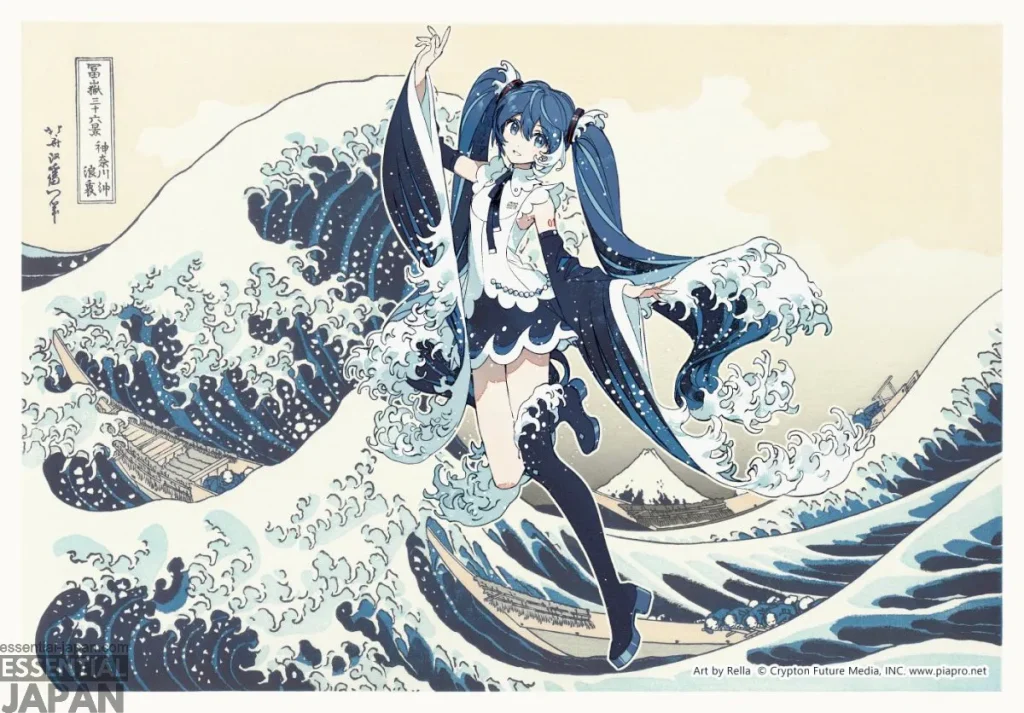 Nendoroid Hatsune Miku KATSUSHIKA HOKUSAI 2