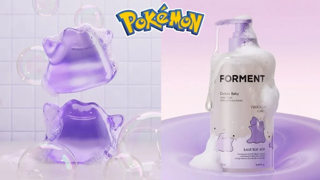 Pokémon Ditto Jelly Soap & Body Care Main