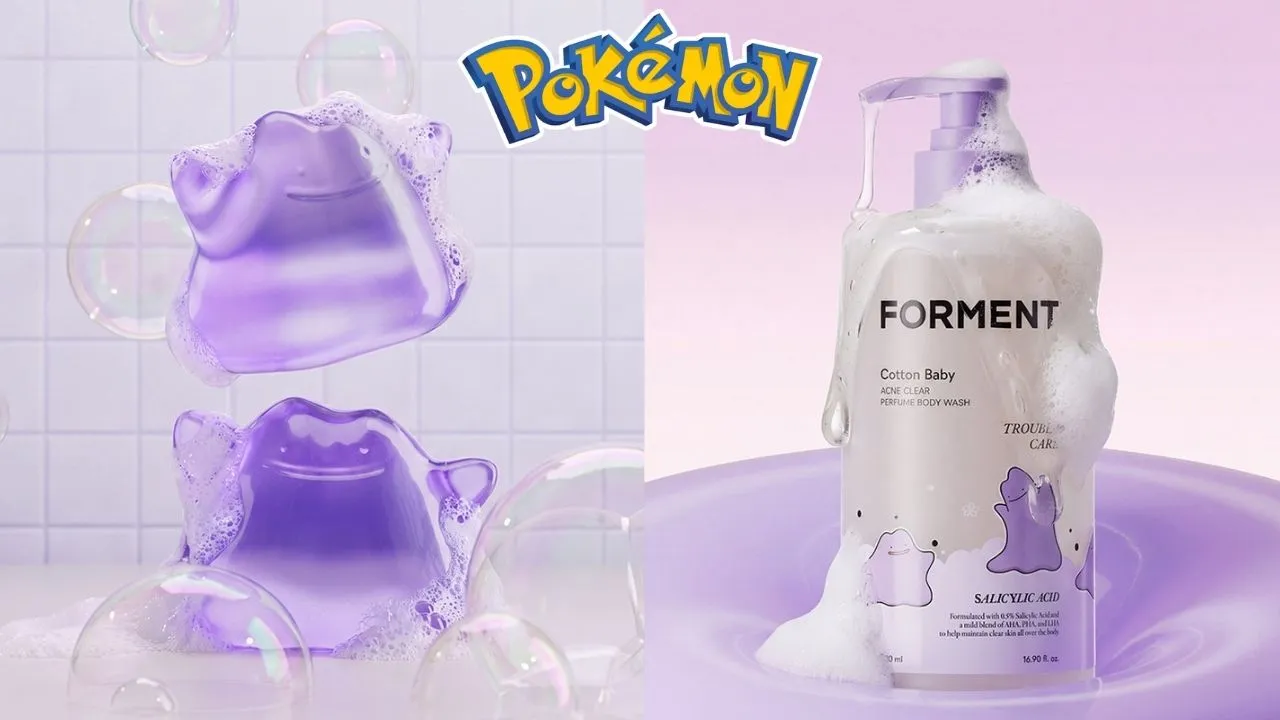 Pokémon Ditto Jelly Soap & Body Care Main