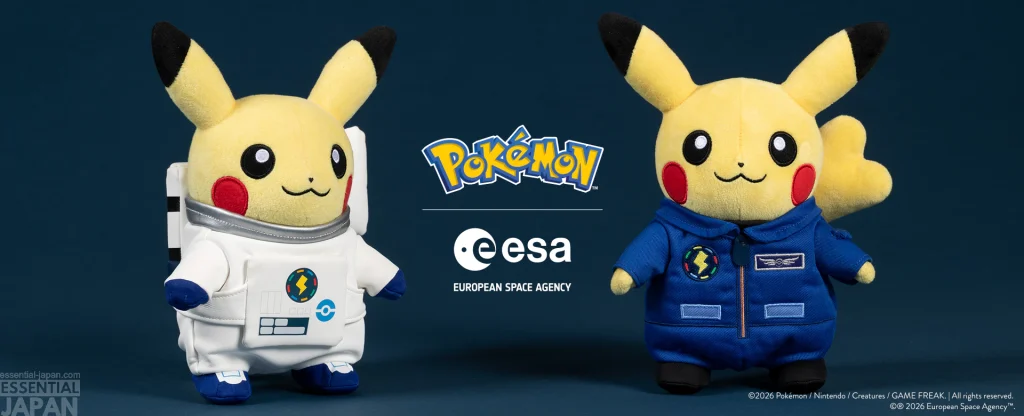 Pokémon & ESA Astronaut Pikachu Merch Collection 1
