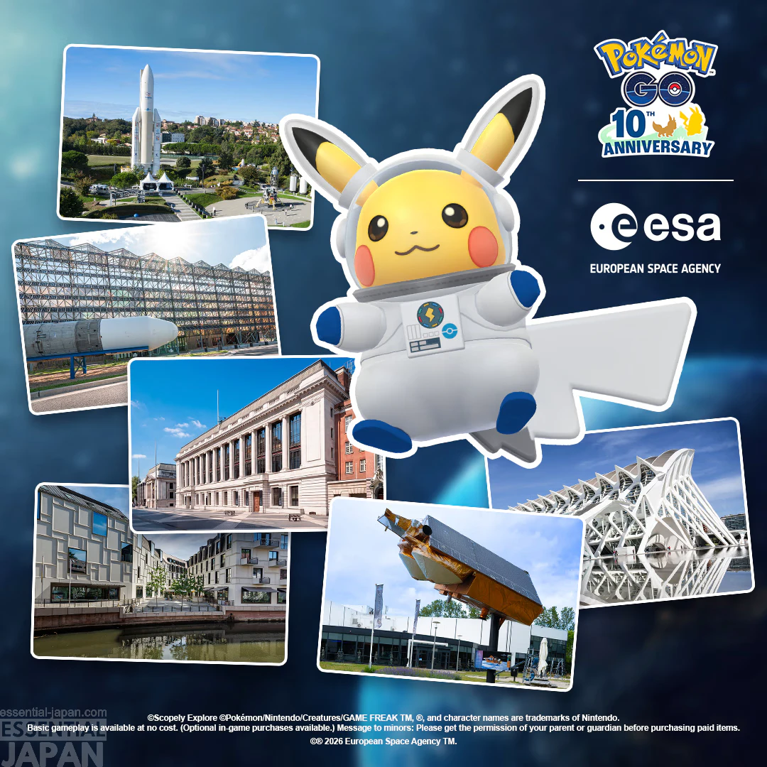 Pokémon & ESA Astronaut Pikachu Merch Collection 11