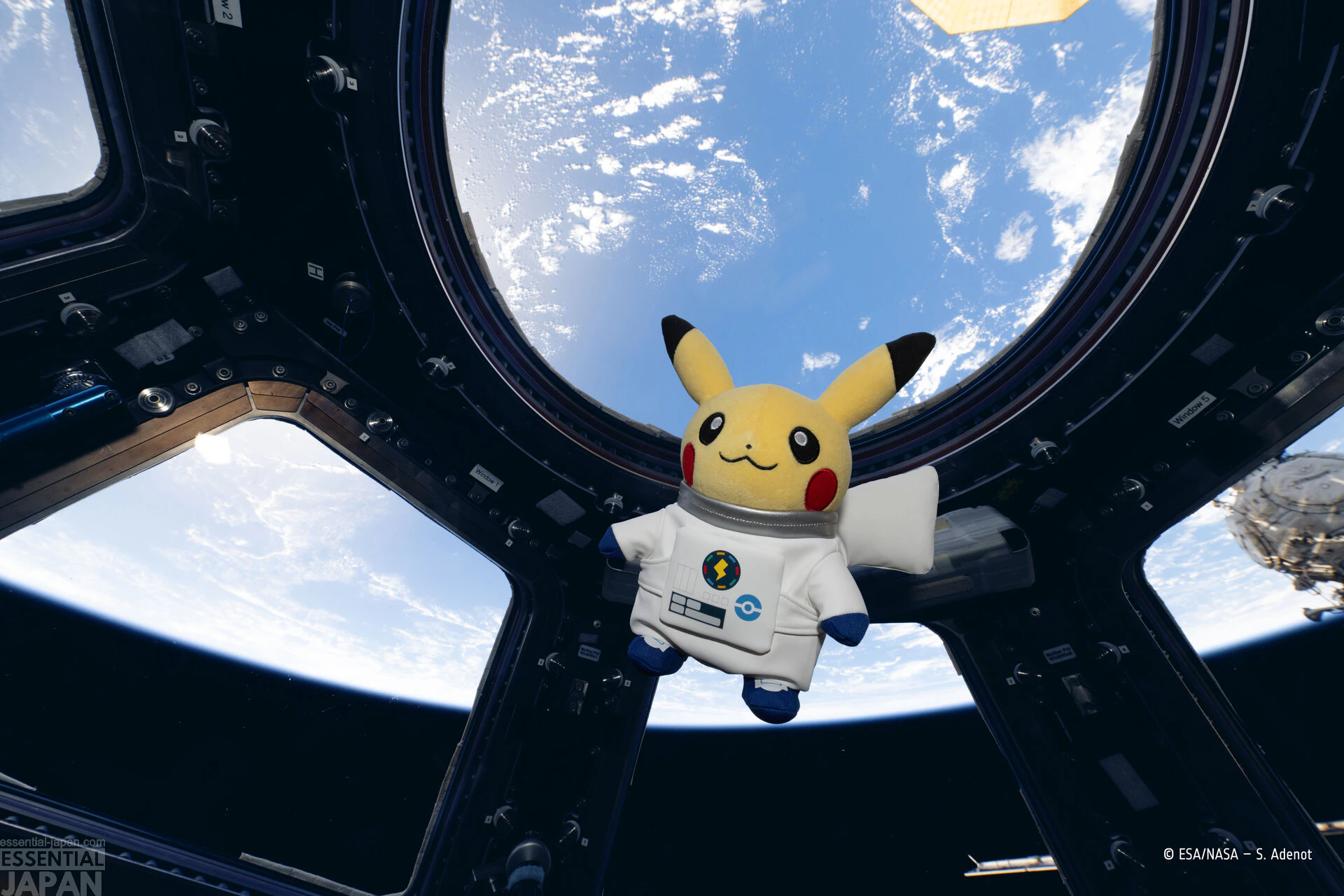 Pokémon & ESA Astronaut Pikachu Merch Collection 3