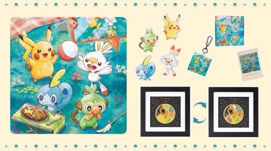 Pokémon Timeless Adventure Galar Merch Collection 1
