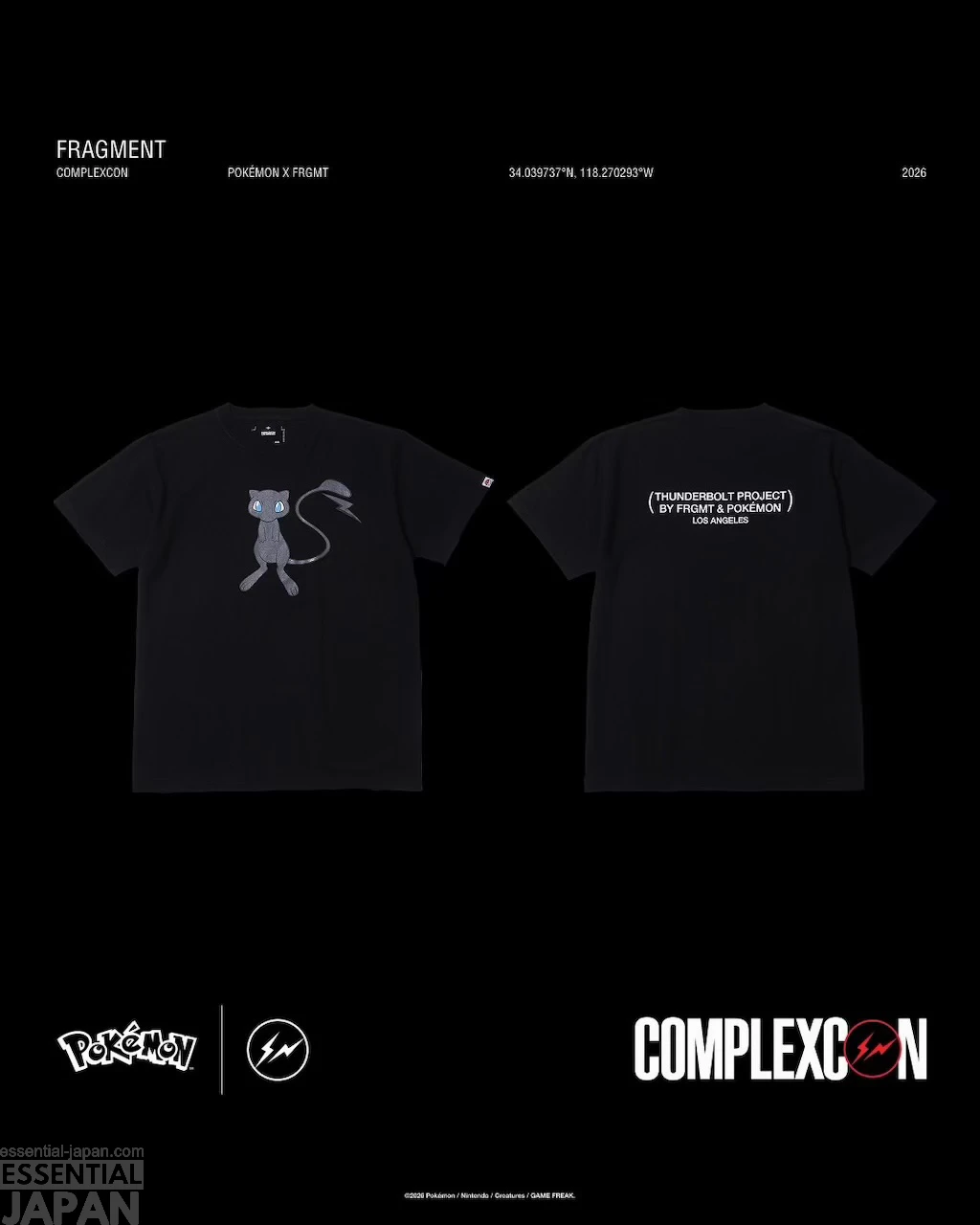 Pokémon x fragment Collab Collection 2026 4
