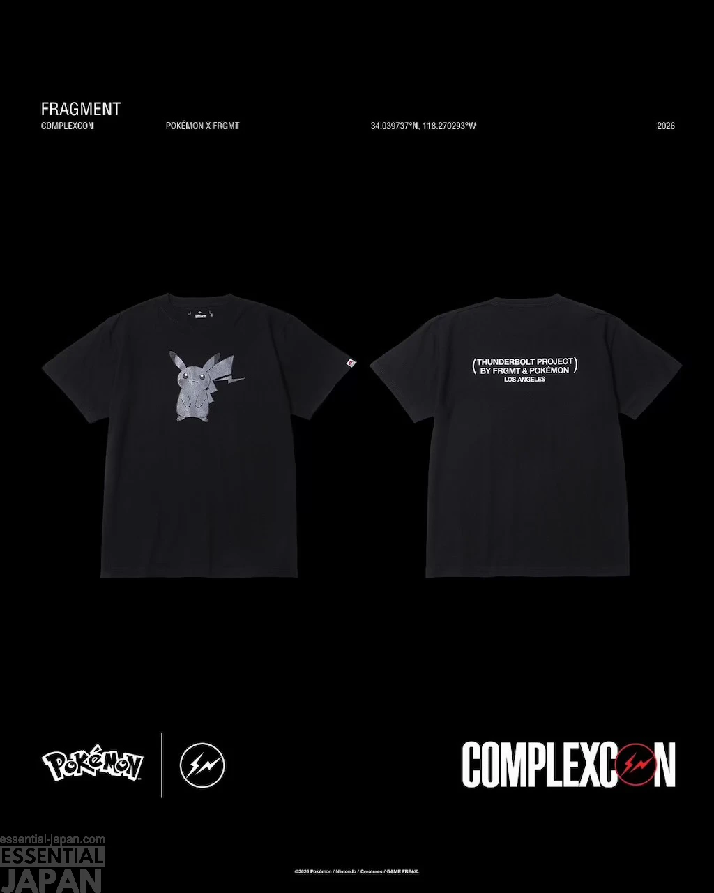 Pokémon x fragment Collab Collection 2026 5