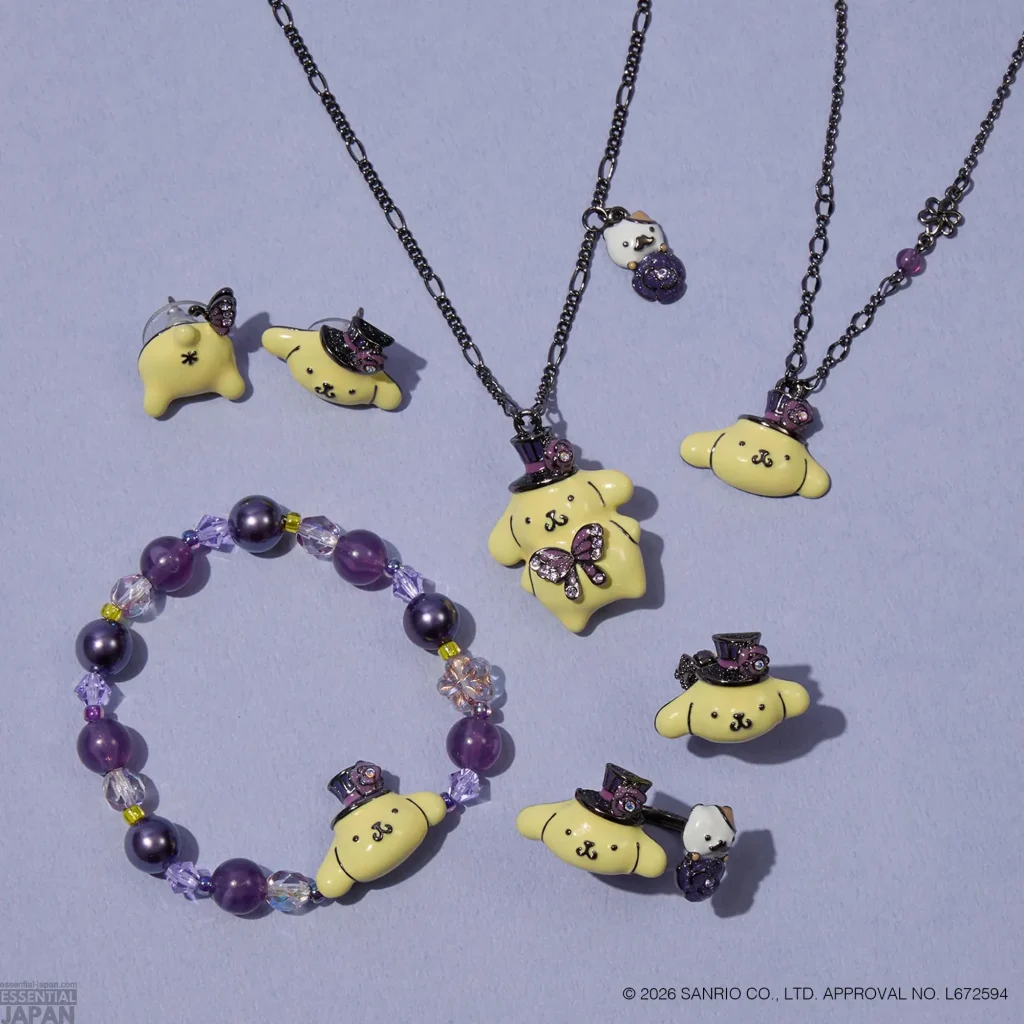 Pompompurin x Anna Sui 30th Anniversary Jewelry Collab 5