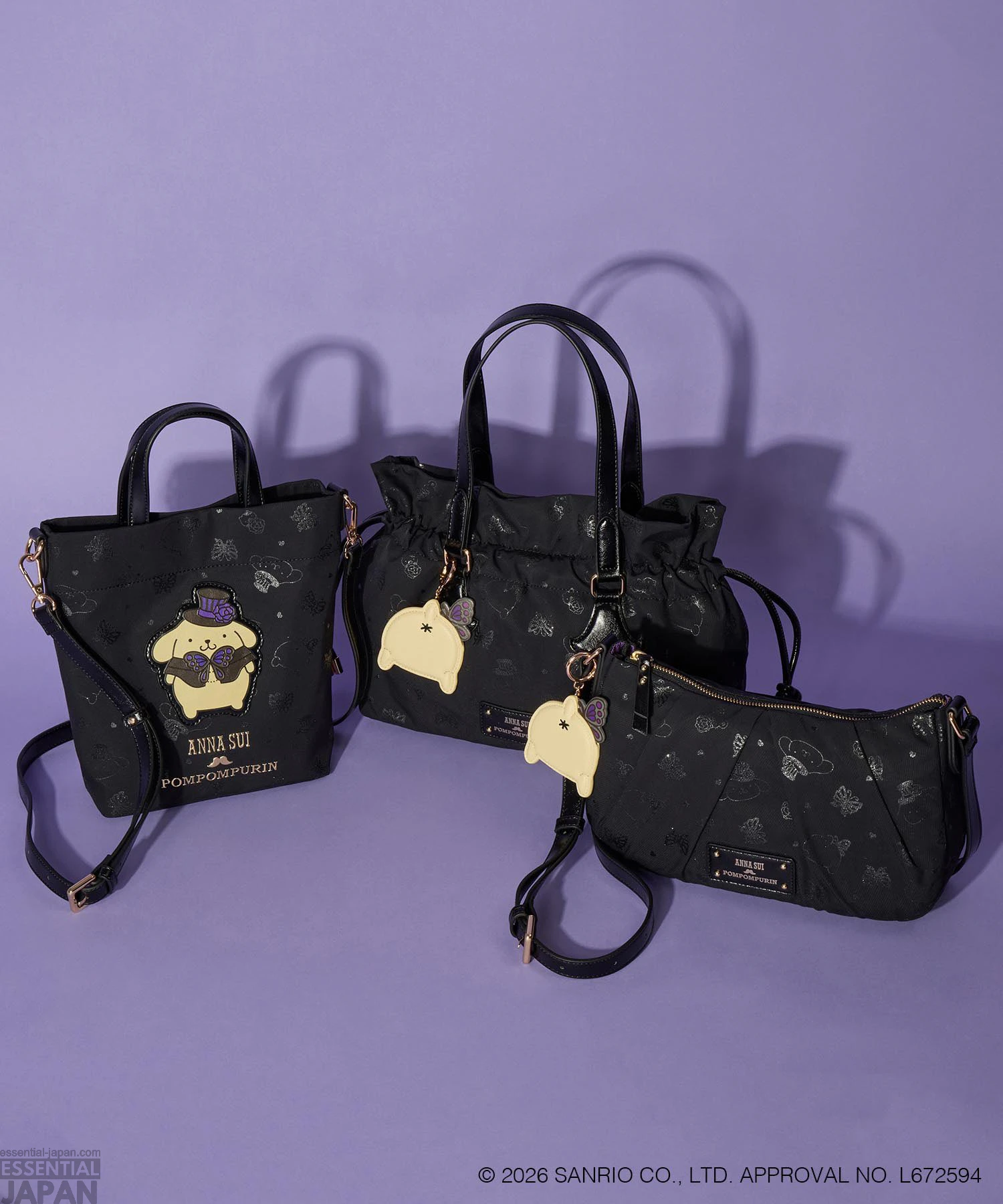 Pompompurin x Anna Sui Bag Collab 11
